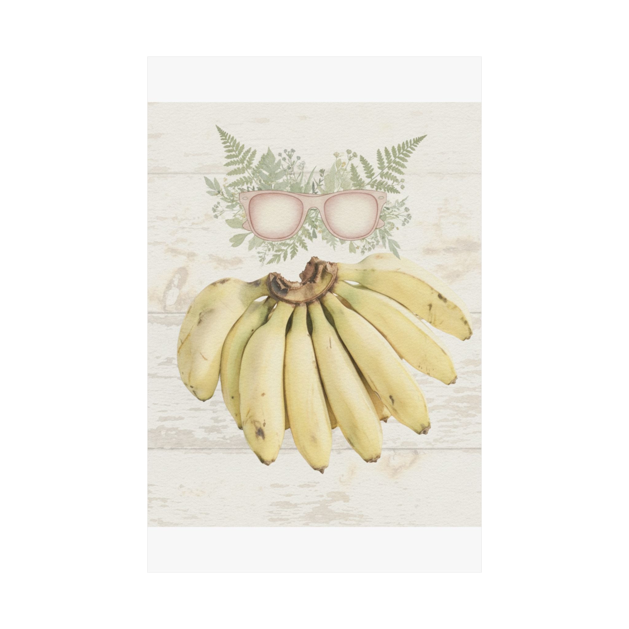 Botanical — Bananas — Matte Poster