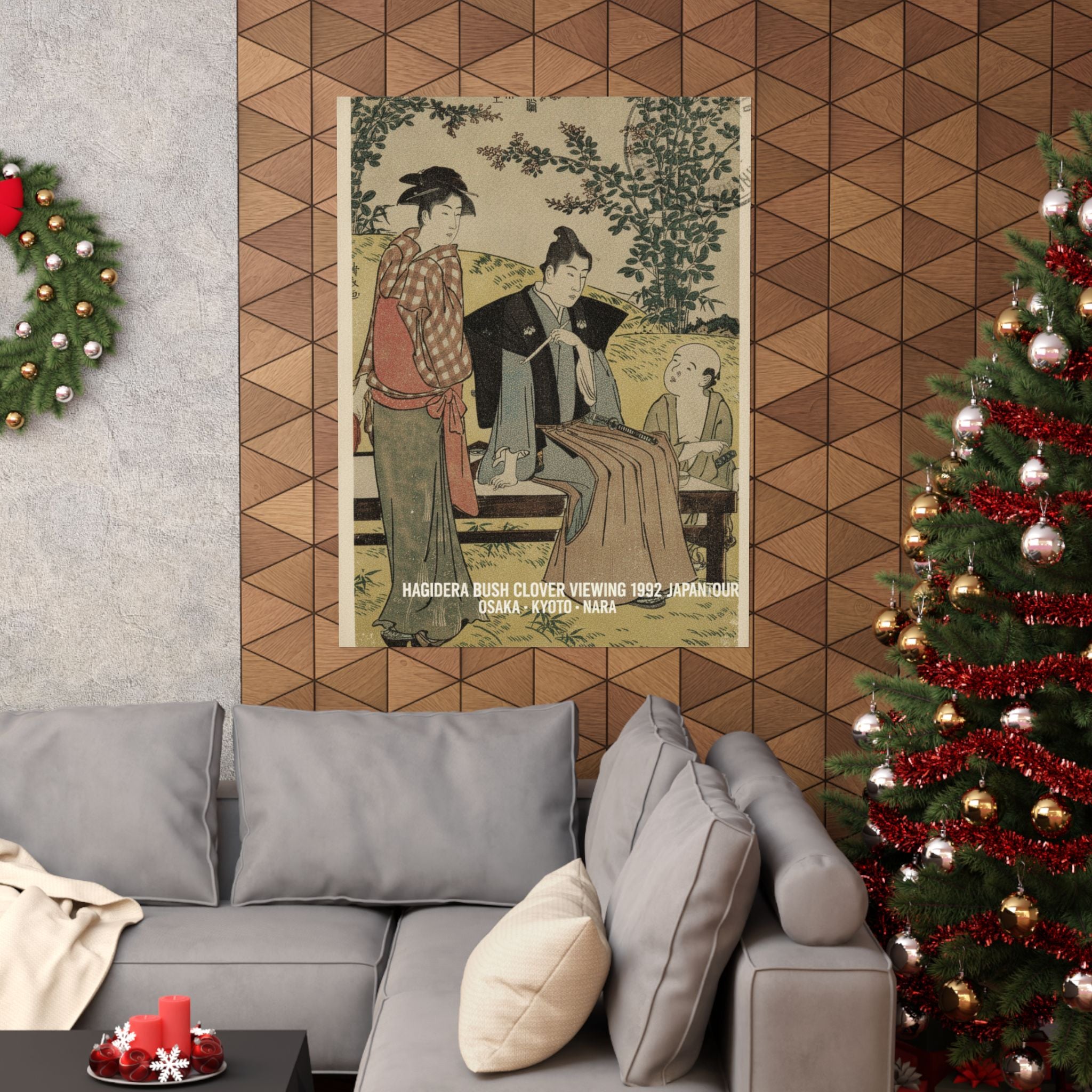 Vintage Bootleg — Viewing The Bush Clover At Hagidera — Matte Poster