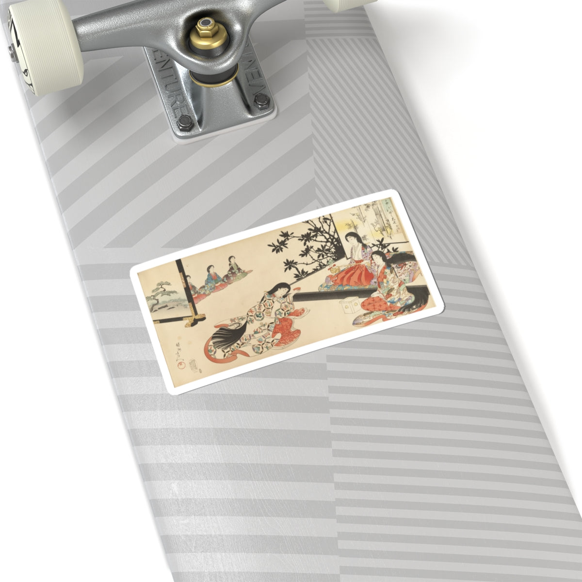 Botanical — Chiyoda Castle (Album Of Women) — Kiss-Cut Sticker