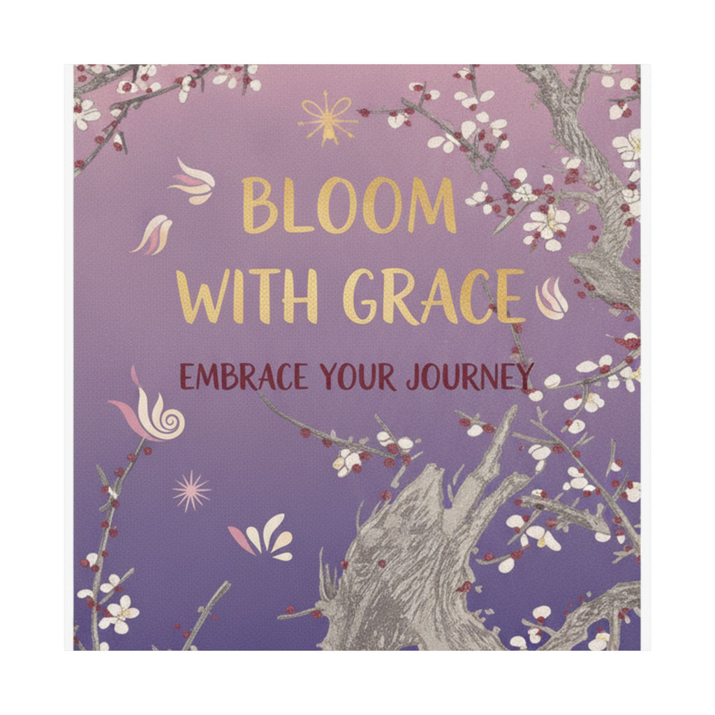Affirmation — Plum Tree In Blossom — Matte Poster