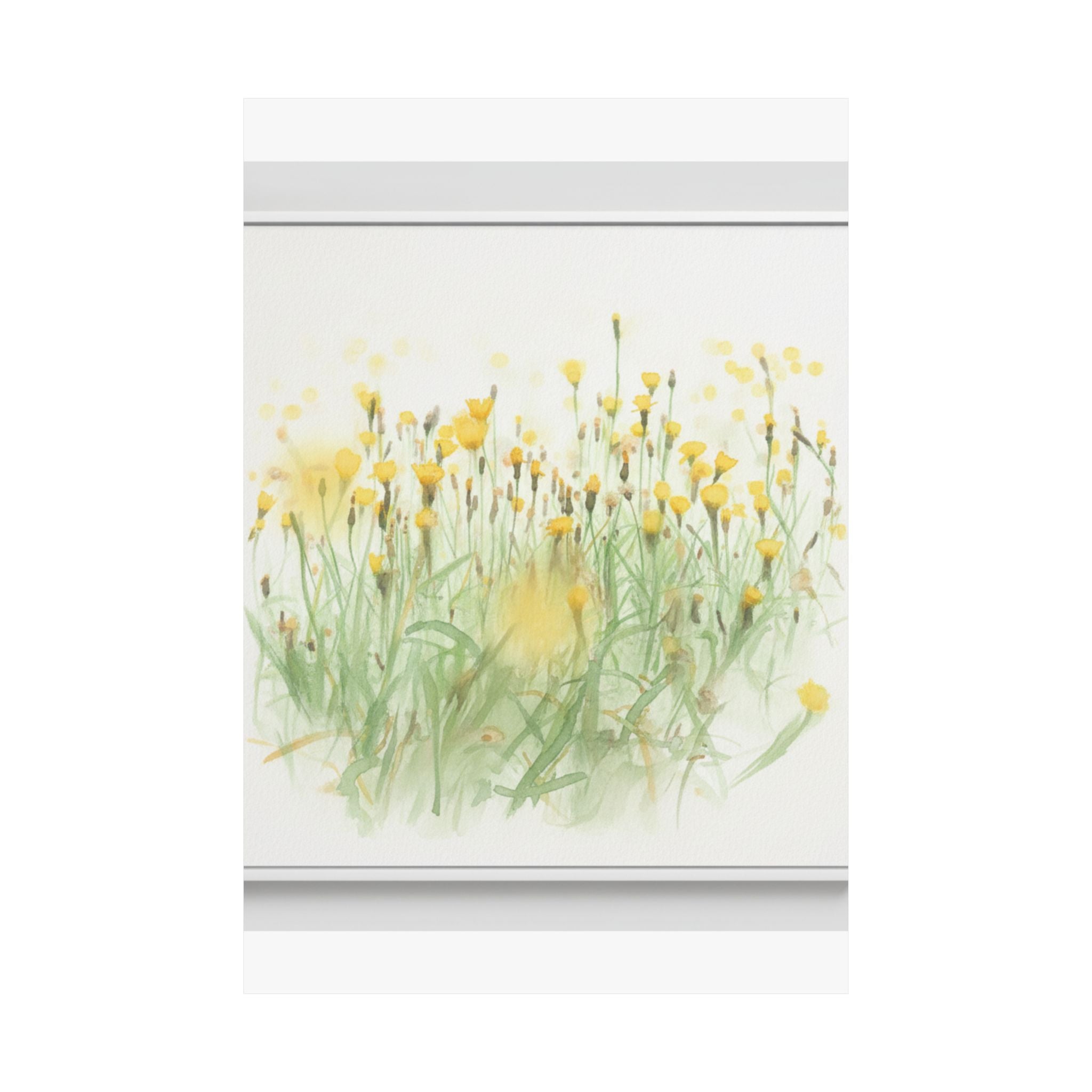 Watercolor — Flower — Matte Poster