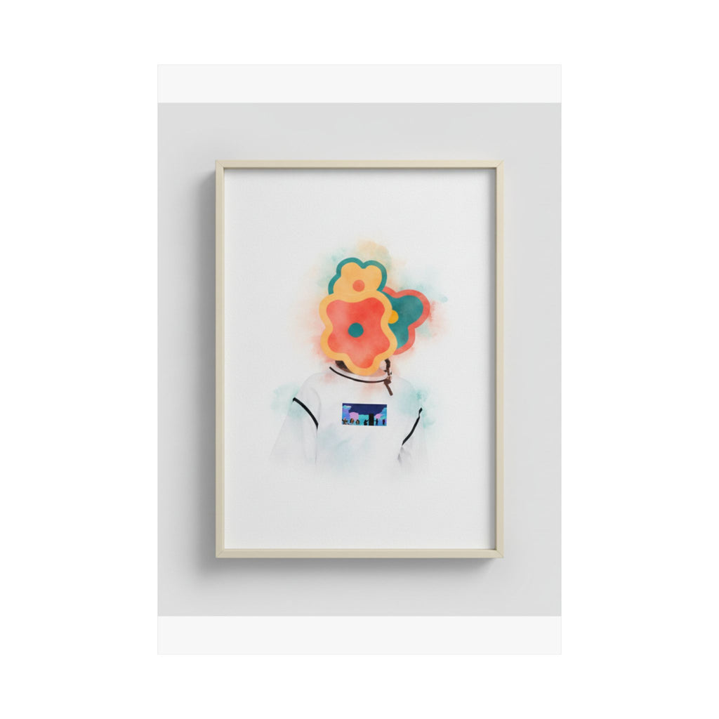 Watercolor — Flower — Matte Poster