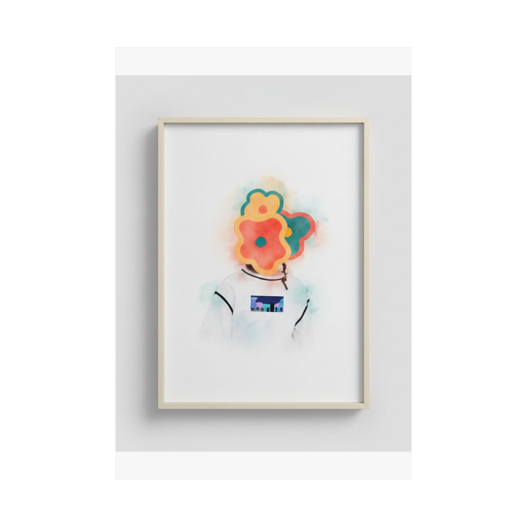 Watercolor — Flower — Matte Poster