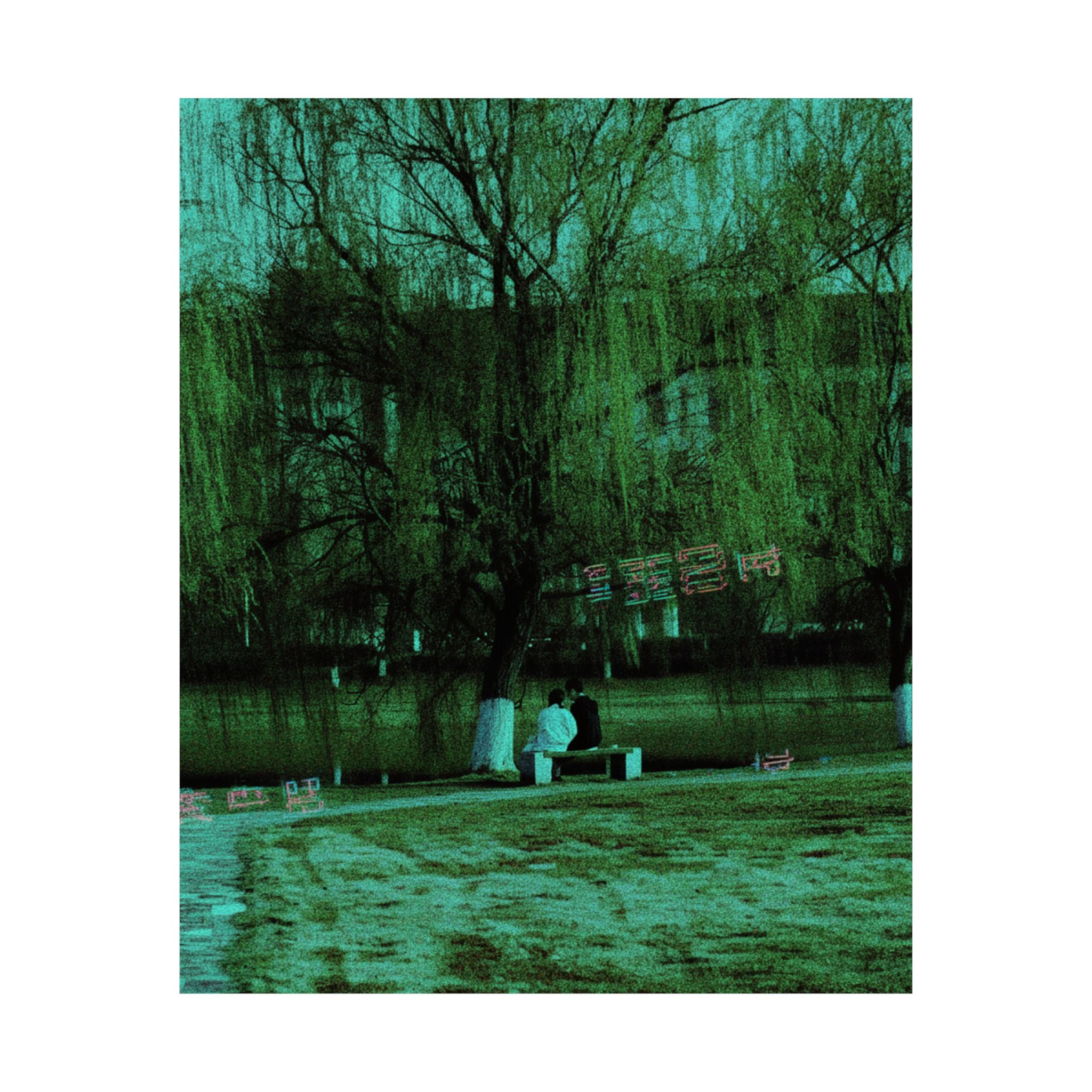 Glitch Culture — Person — Matte Poster