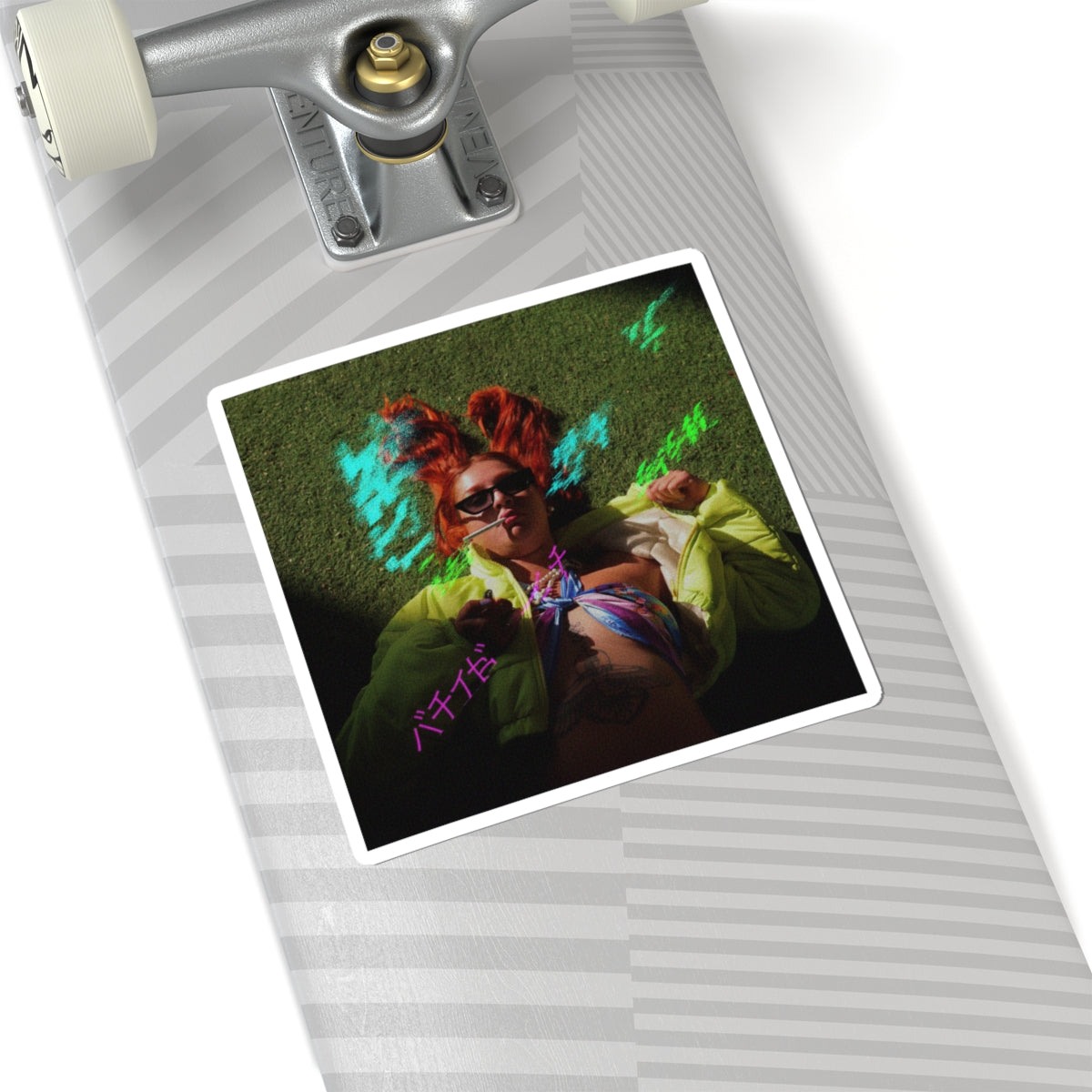Glitch Culture kiss-cut sticker — product view 23