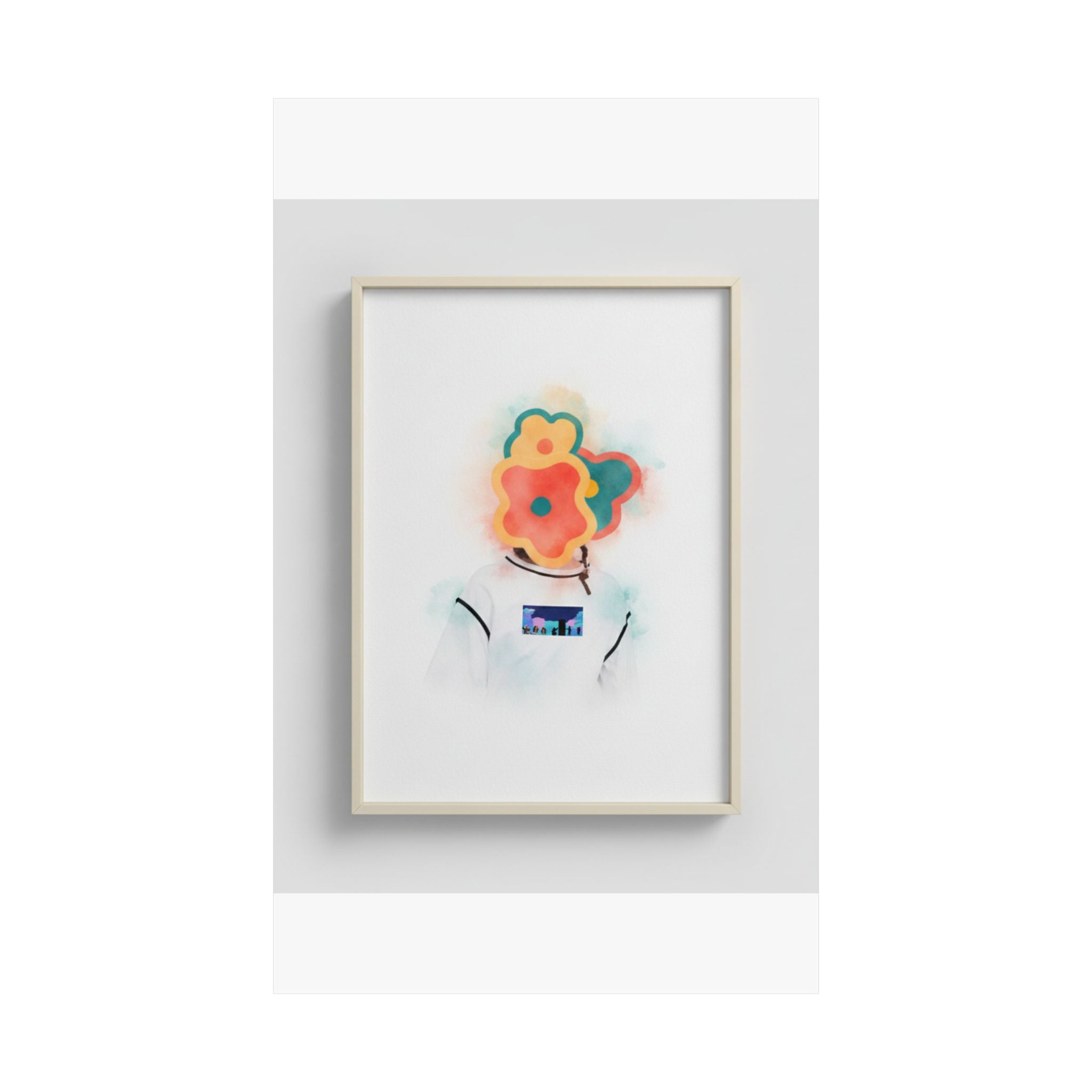 Watercolor — Flower — Matte Poster