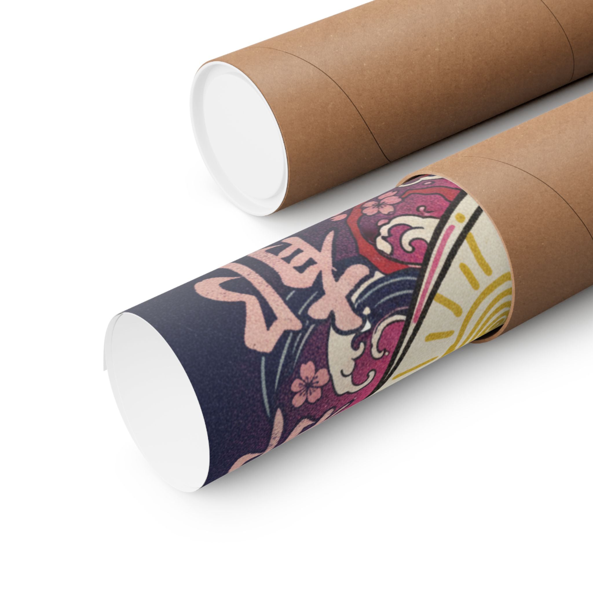 Japanese Street — Cake — Matte Poster