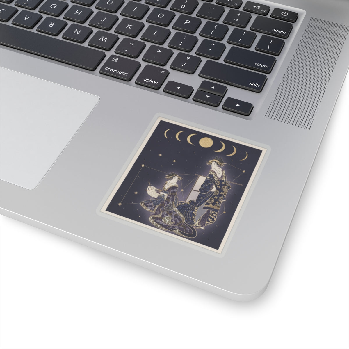 Celestial — Two Courtesans — Kiss-Cut Sticker