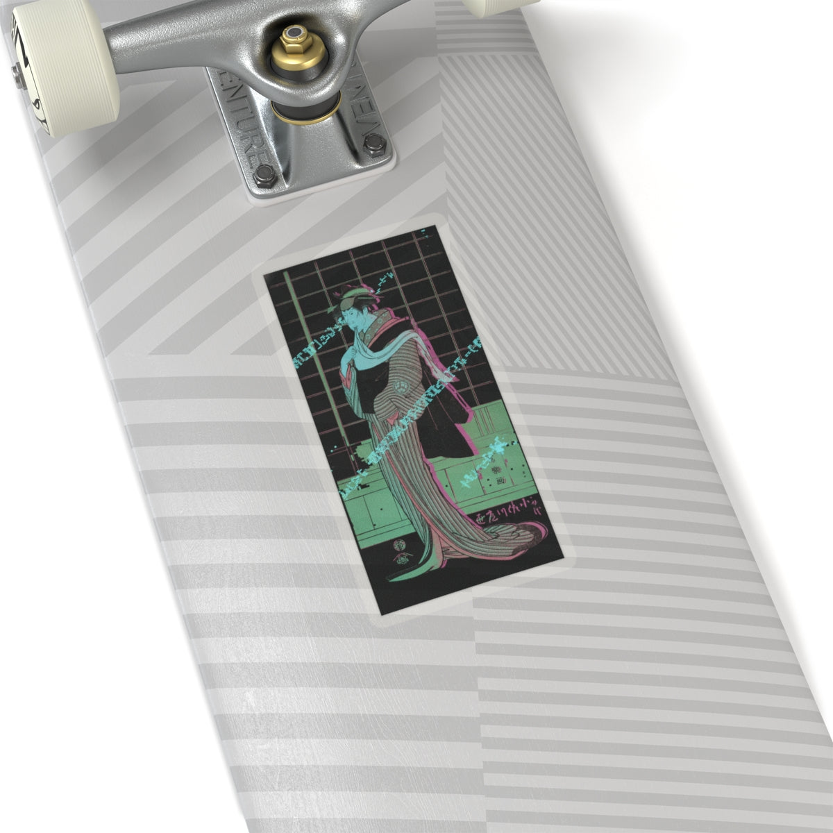 Glitch Culture — Osagawa Tsuneyo Ii As The Hairdresser O-Roku — Kiss-Cut Sticker