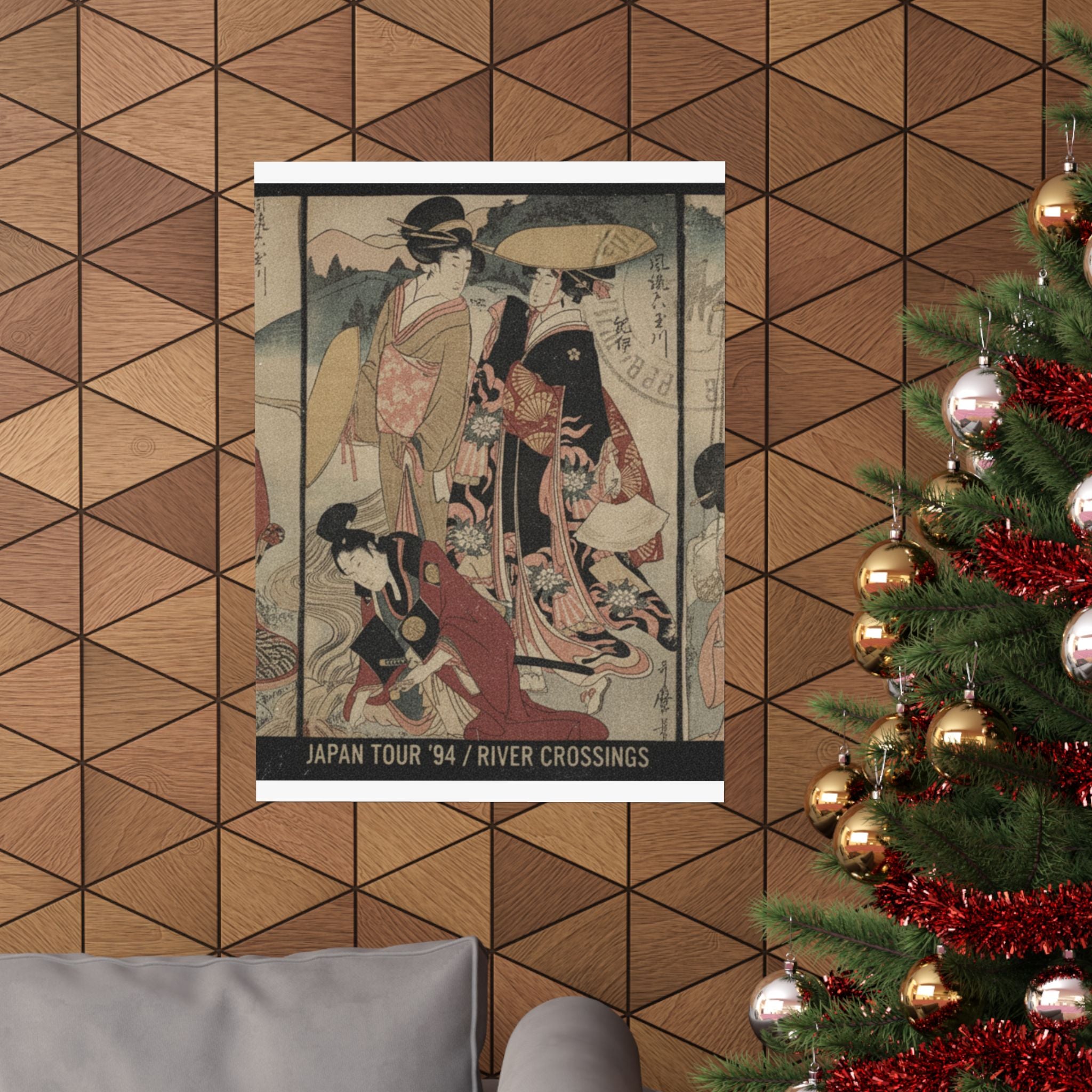 Vintage Bootleg — Women And A Man In The Country; Some Pageant(?) — Matte Poster