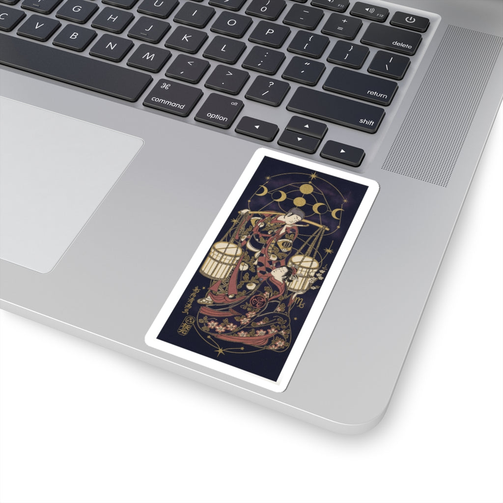 Celestial kiss-cut sticker — product view 19