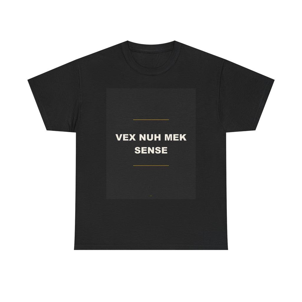 VEX NUH MEK SENSE graphic tee by Zukkay