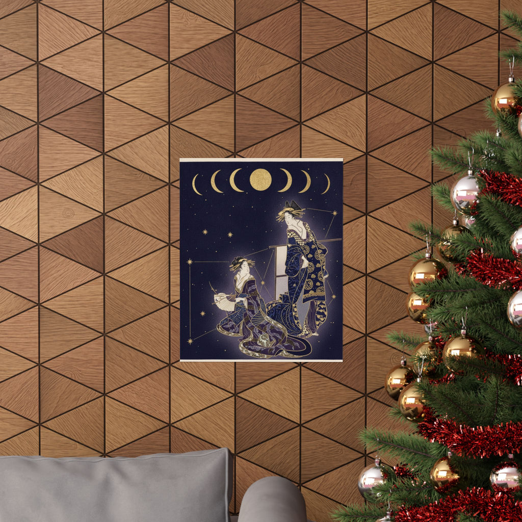Celestial — Two Courtesans — Matte Poster