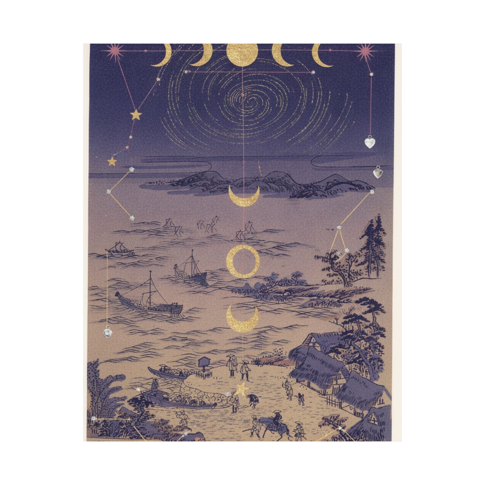 Celestial — Sails Returning To Yahashi — Matte Poster