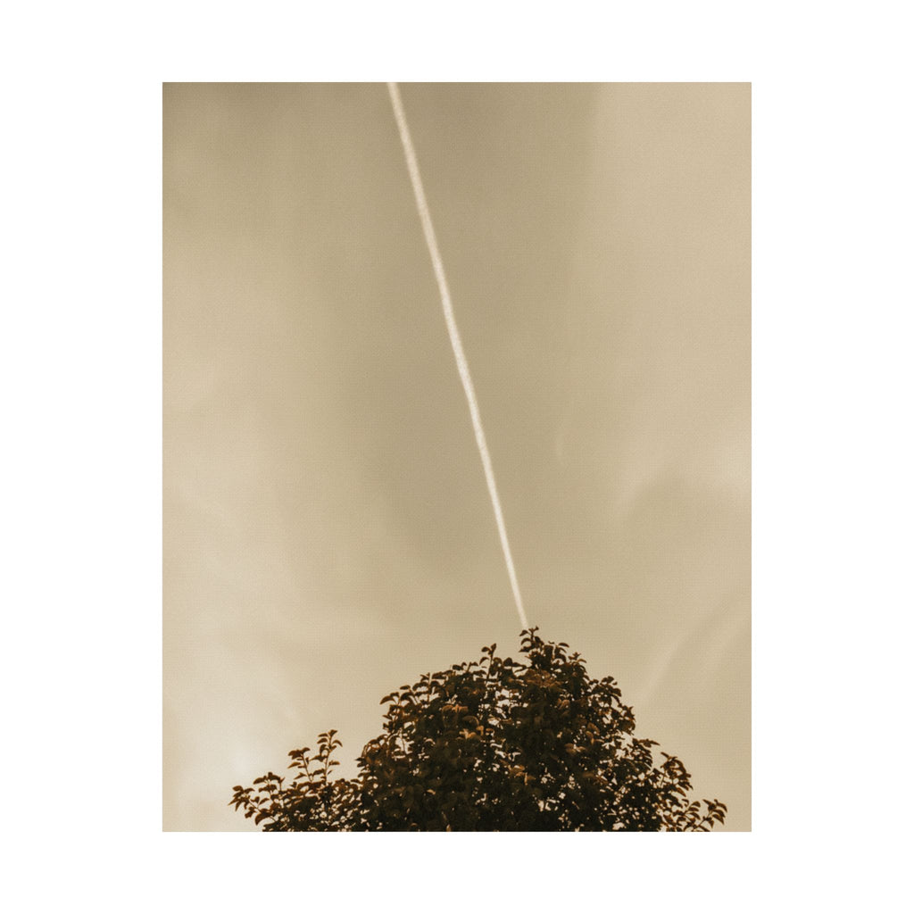 Scenic Nature — Contrail — Matte Poster