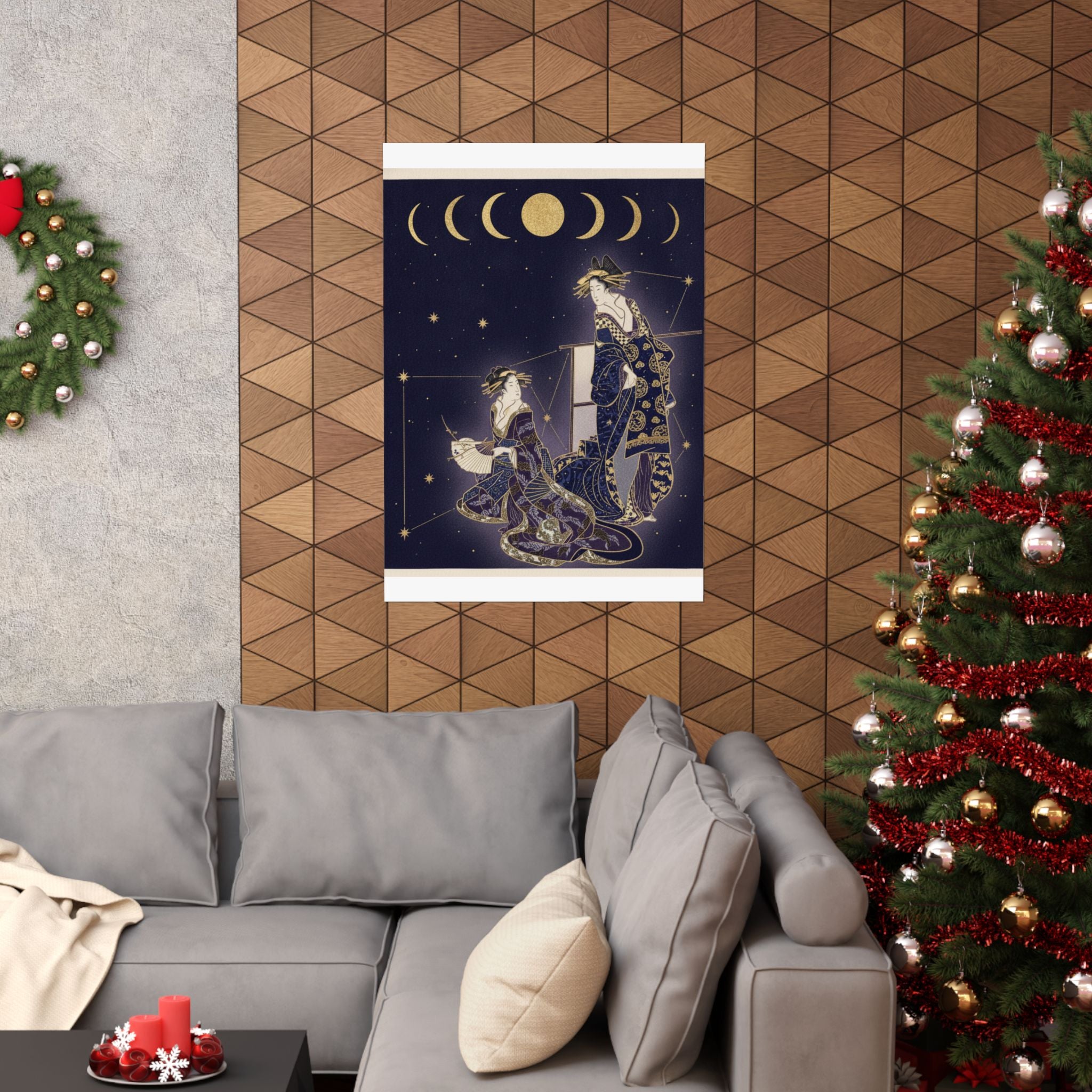 Celestial — Two Courtesans — Matte Poster
