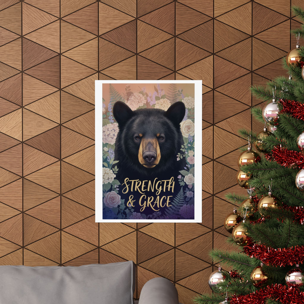 Affirmation — Bear — Matte Poster