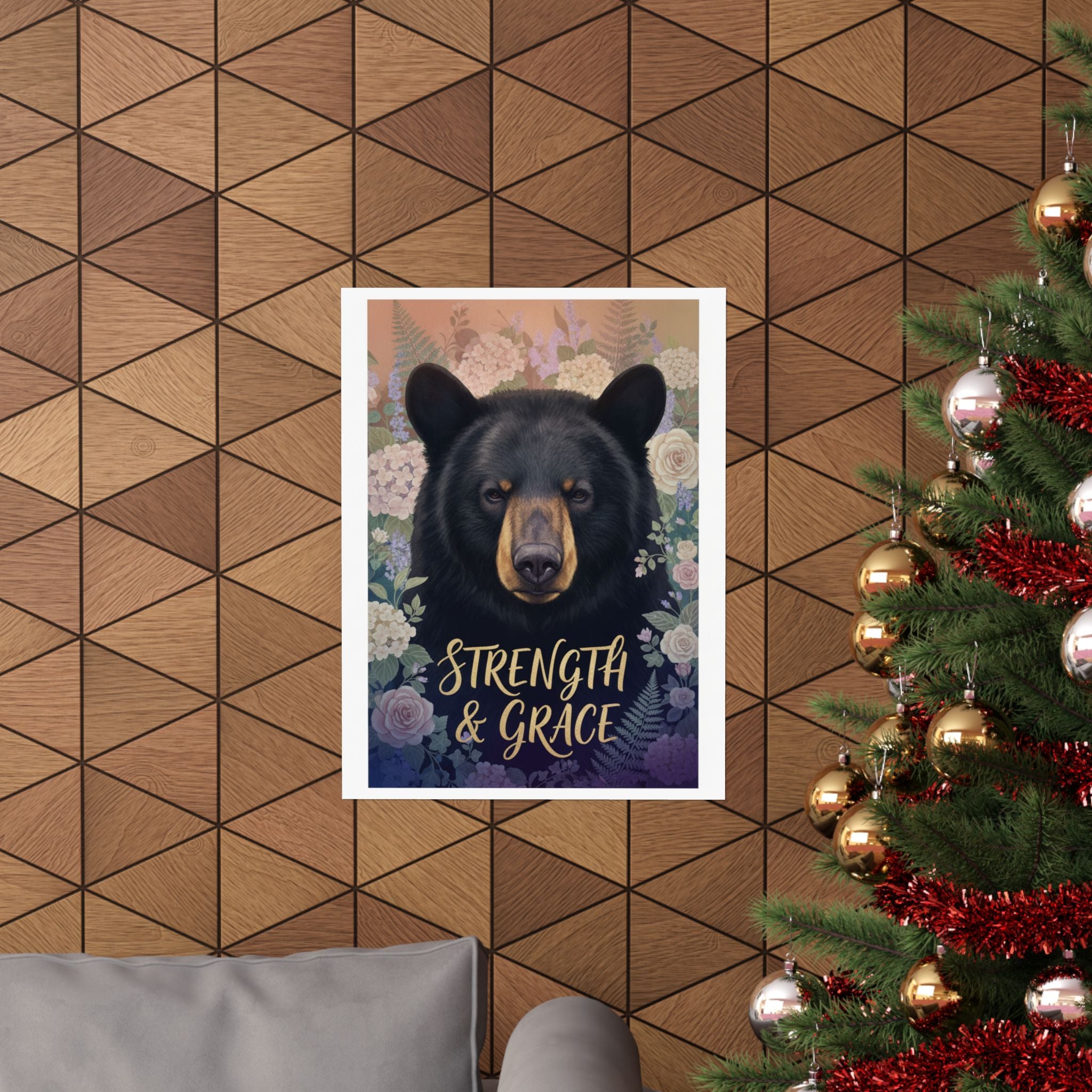 Affirmation — Bear — Matte Poster