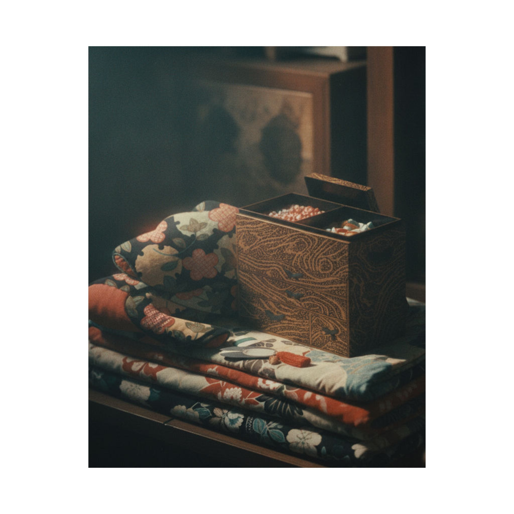 Cinematic — Lady'S Work-Box And Bed Clothing — Matte Poster
