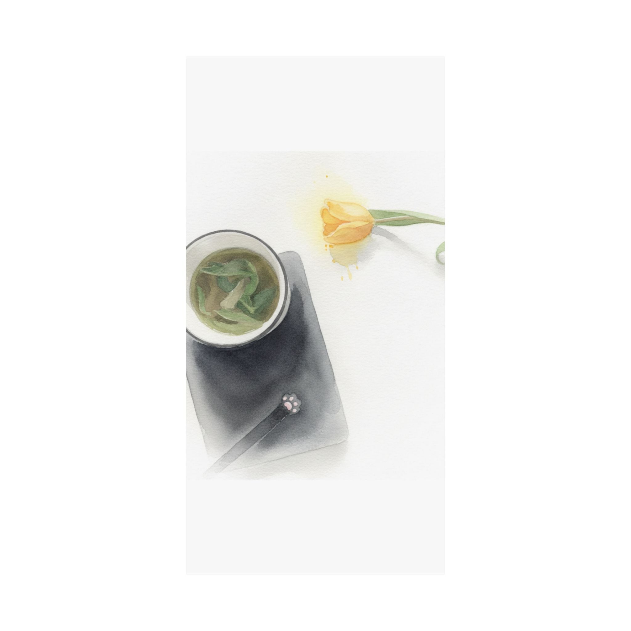 Watercolor — Flower — Matte Poster