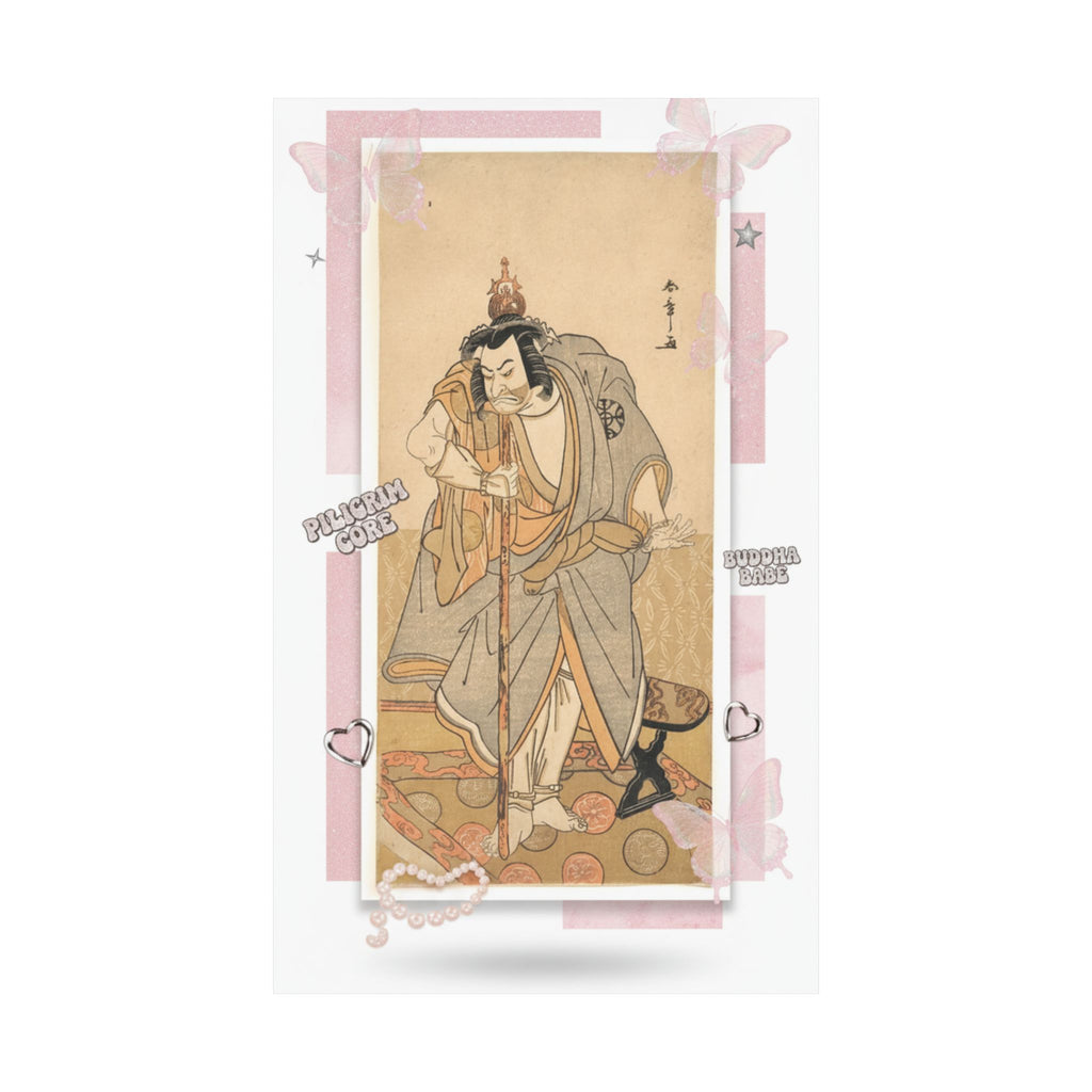 Ecommerce Main — The Actor Nakamura Nakazo As A Rokuju-Rokubu (Pilgrim To Buddhist Temple) — Matte Poster