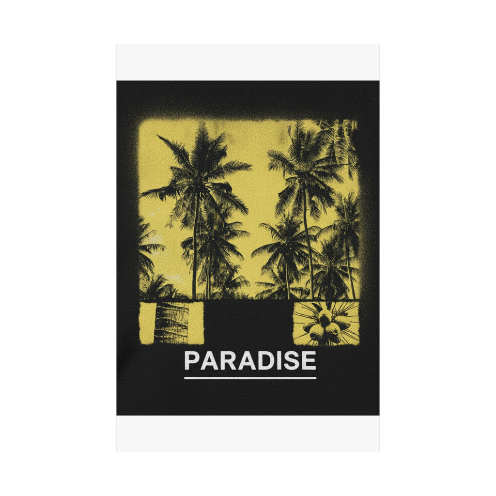 Streetwear Collage — Palms — Matte Poster