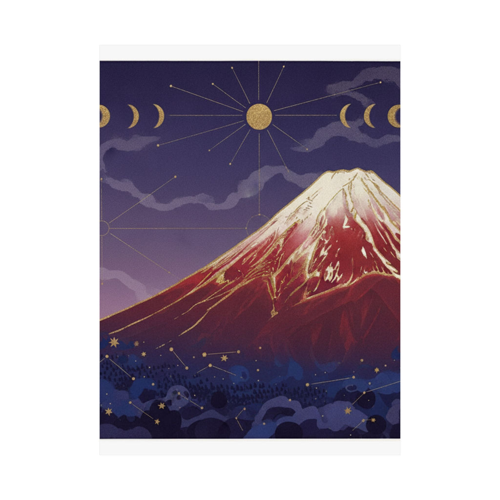 Celestial — South Wind, Clear Sky (Gaifū Kaisei), Also Known As Red Fuji, From The Series Th — Matte Poster