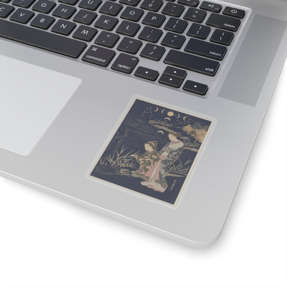 Celestial — Two Young Ladies At The Shore — Kiss-Cut Sticker