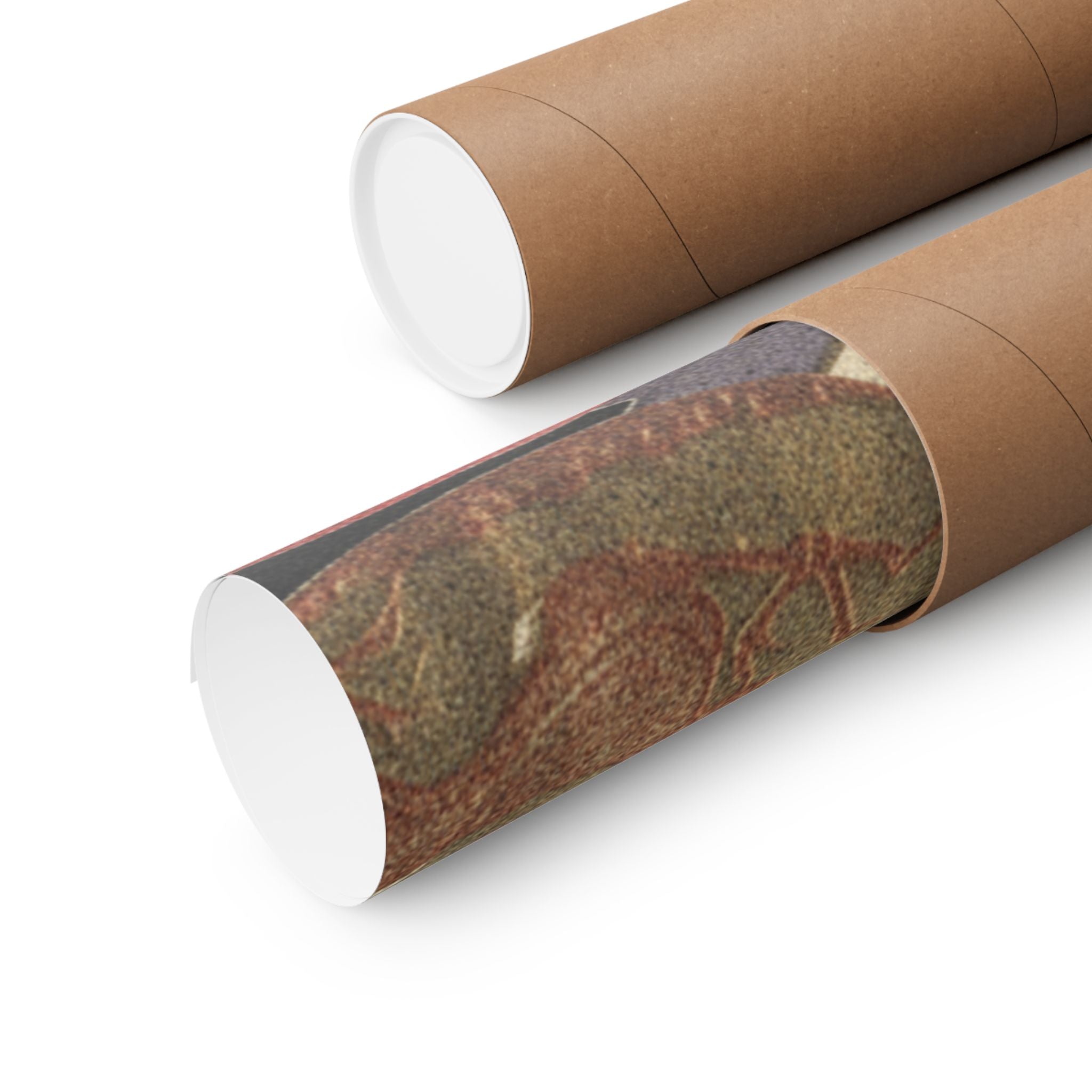 Vintage Bootleg — Scroll Painting Of Horse — Matte Poster
