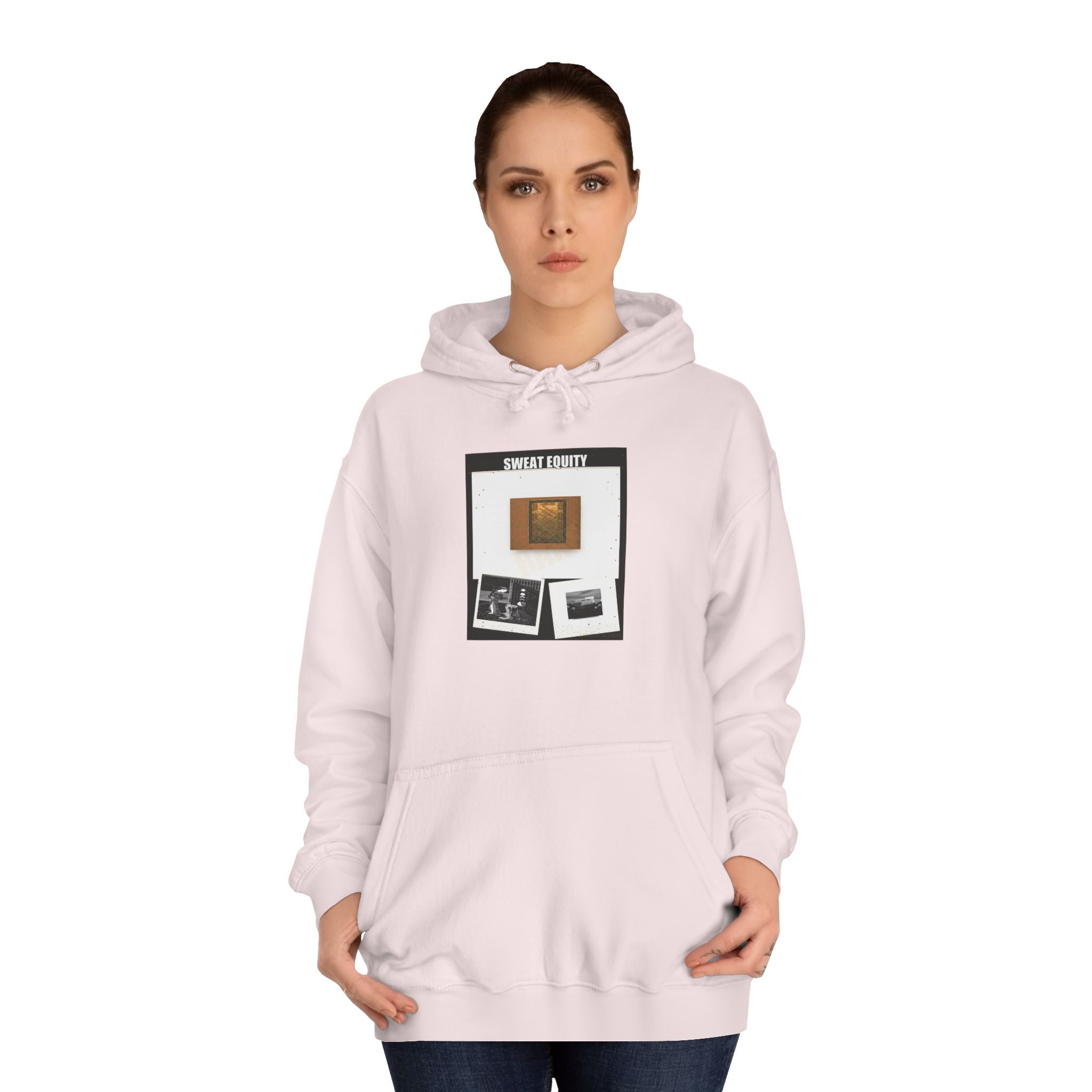 Sweat Equity Photo Collage Poster Pullover Hoodie