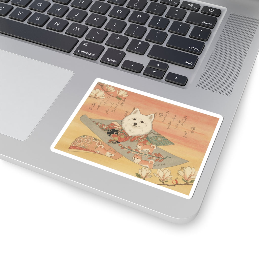Southern Sunset — Representation Of The Dance-Play "Dōjōji" — Kiss-Cut Sticker