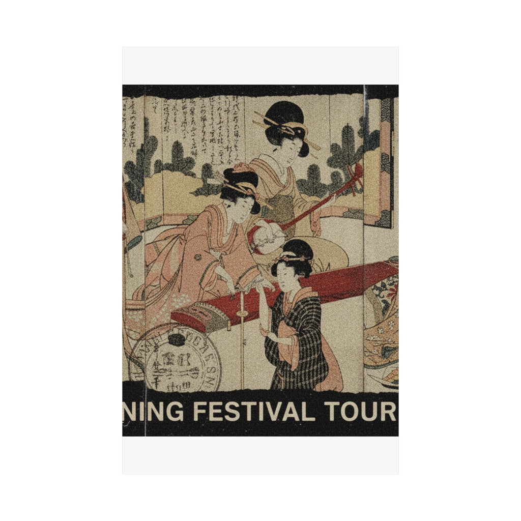 Vintage Bootleg — A Merry Evening Party — Matte Poster