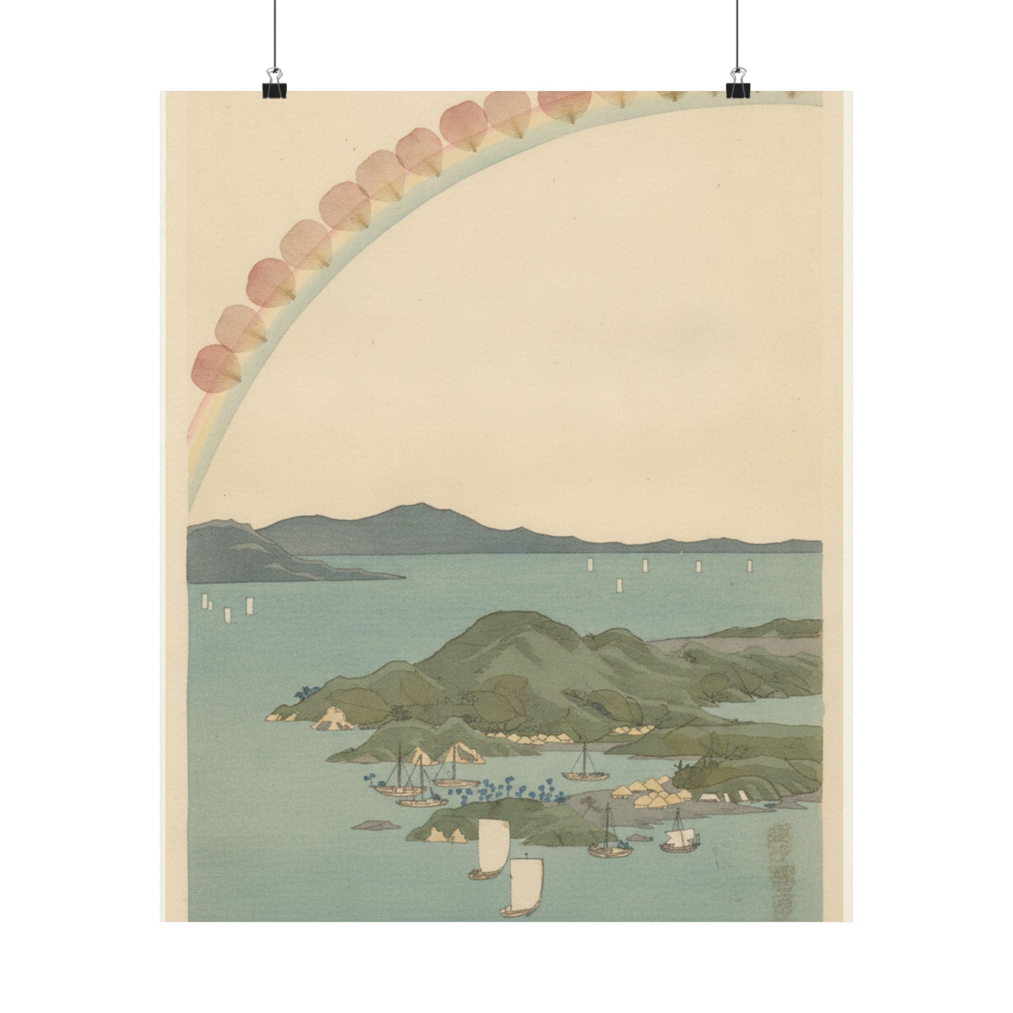 Botanical — Tsushima Kaigan Yubare — Matte Poster