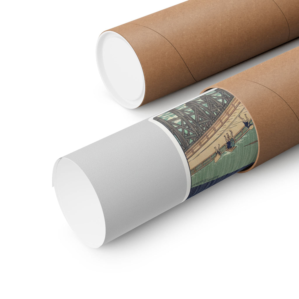 Product Marketing — Sudden Shower Over Shin-Ōhashi Bridge And Atake (Ōhashi Atake No Yūdachi), From  — Matte Poster