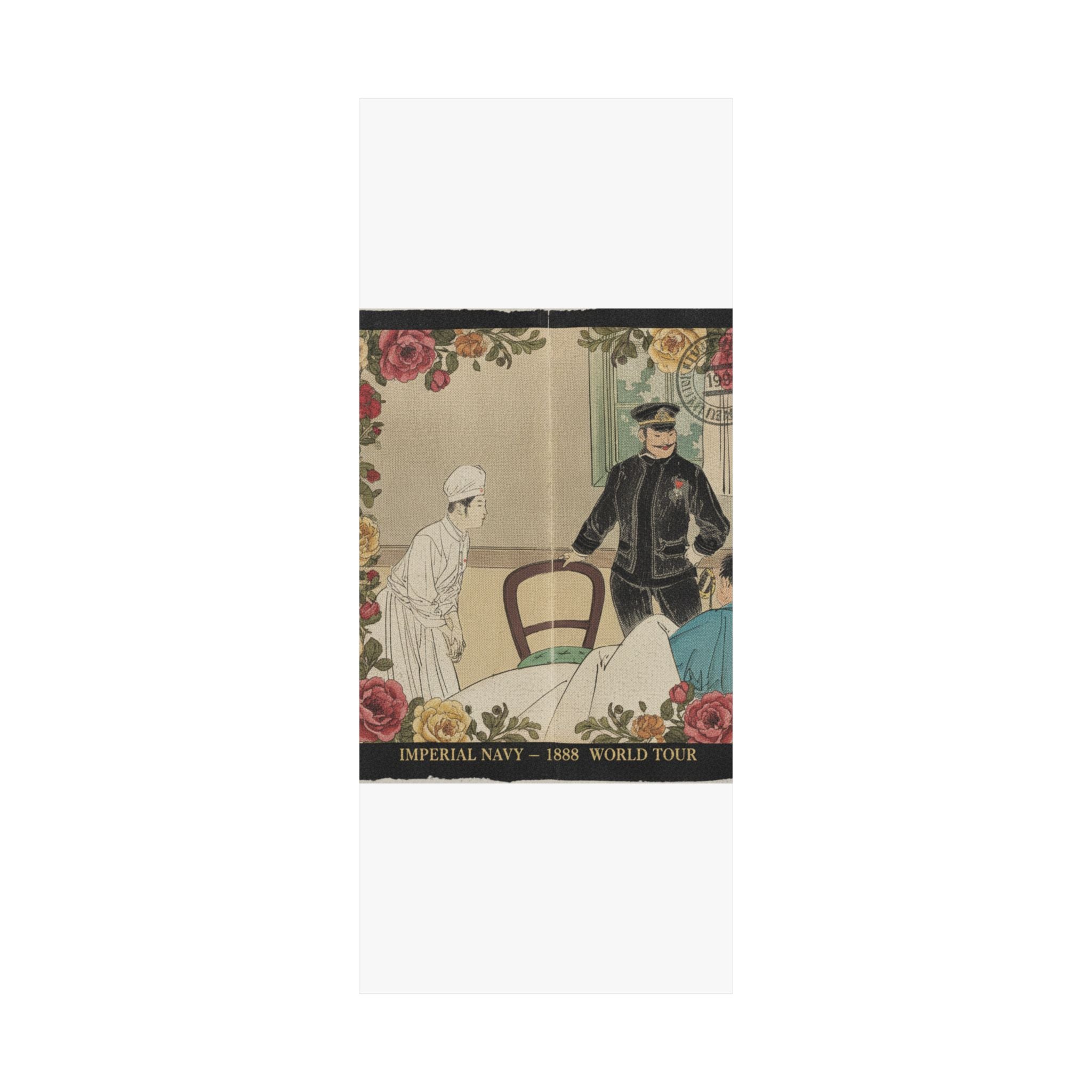 Vintage Bootleg — The Torpedo Officer (Suirai Shikan), Frontispiece Illustration From The Literary — Matte Poster