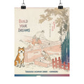 Affirmation — History Of Kamakura: Building Tsurugaoka Hachiman Shrine — Matte Poster