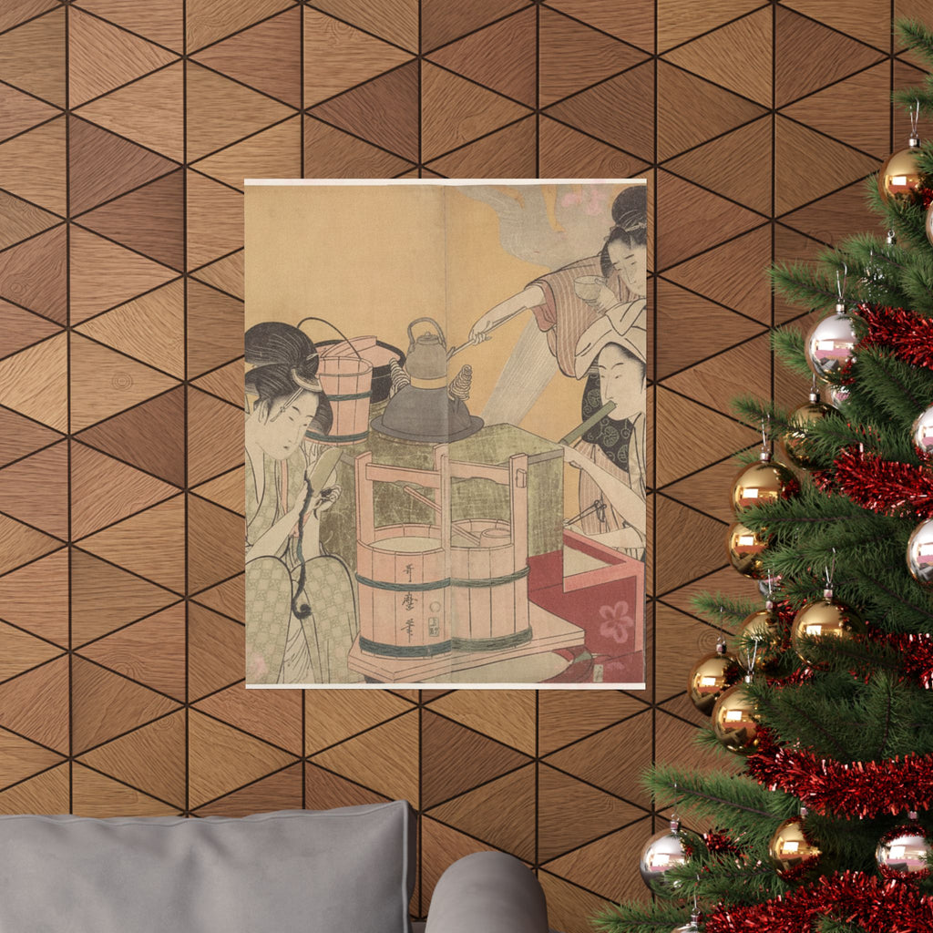 Southern Sunset — Kitchen Scene — Matte Poster
