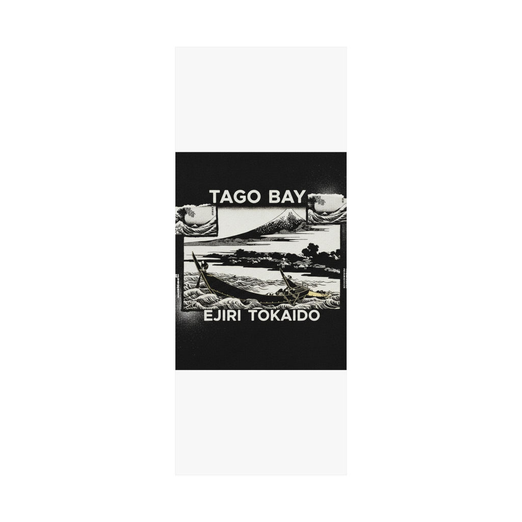 Streetwear Collage — Tago Bay Near Ejiri On The Tōkaidō (Tōkaidō Ejiri Tago No Ura Ryaku Zu), From Th — Matte Poster