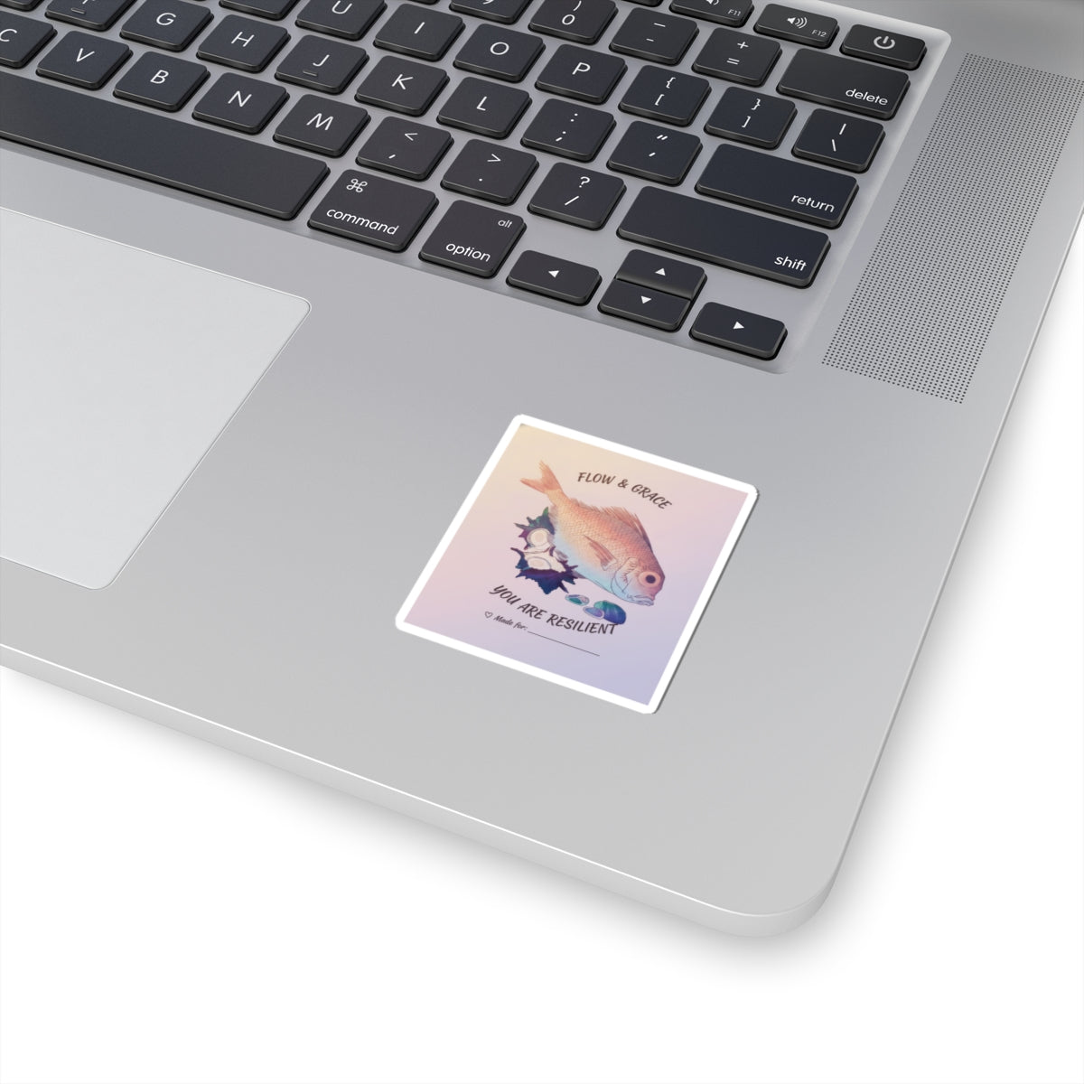 Affirmation — Tai Fish And Top-Shells — Kiss-Cut Sticker