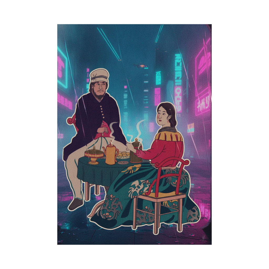 Neon Noir — Amerikajin — Matte Poster