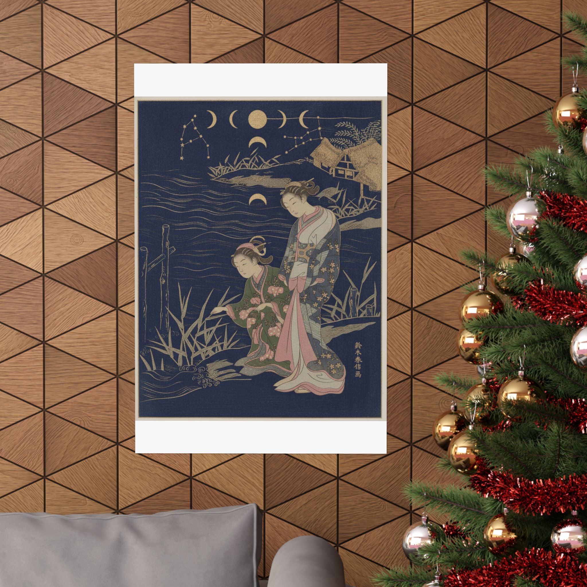 Celestial — Two Young Ladies At The Shore — Matte Poster