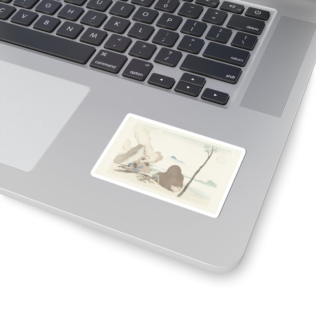 Watercolor — Asakusa Imado — Kiss-Cut Sticker