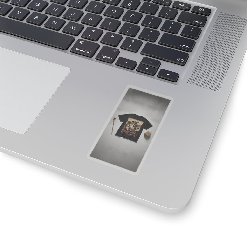 Product Marketing — An Actor Portrait (Wears A Danjuro Mon) — Kiss-Cut Sticker