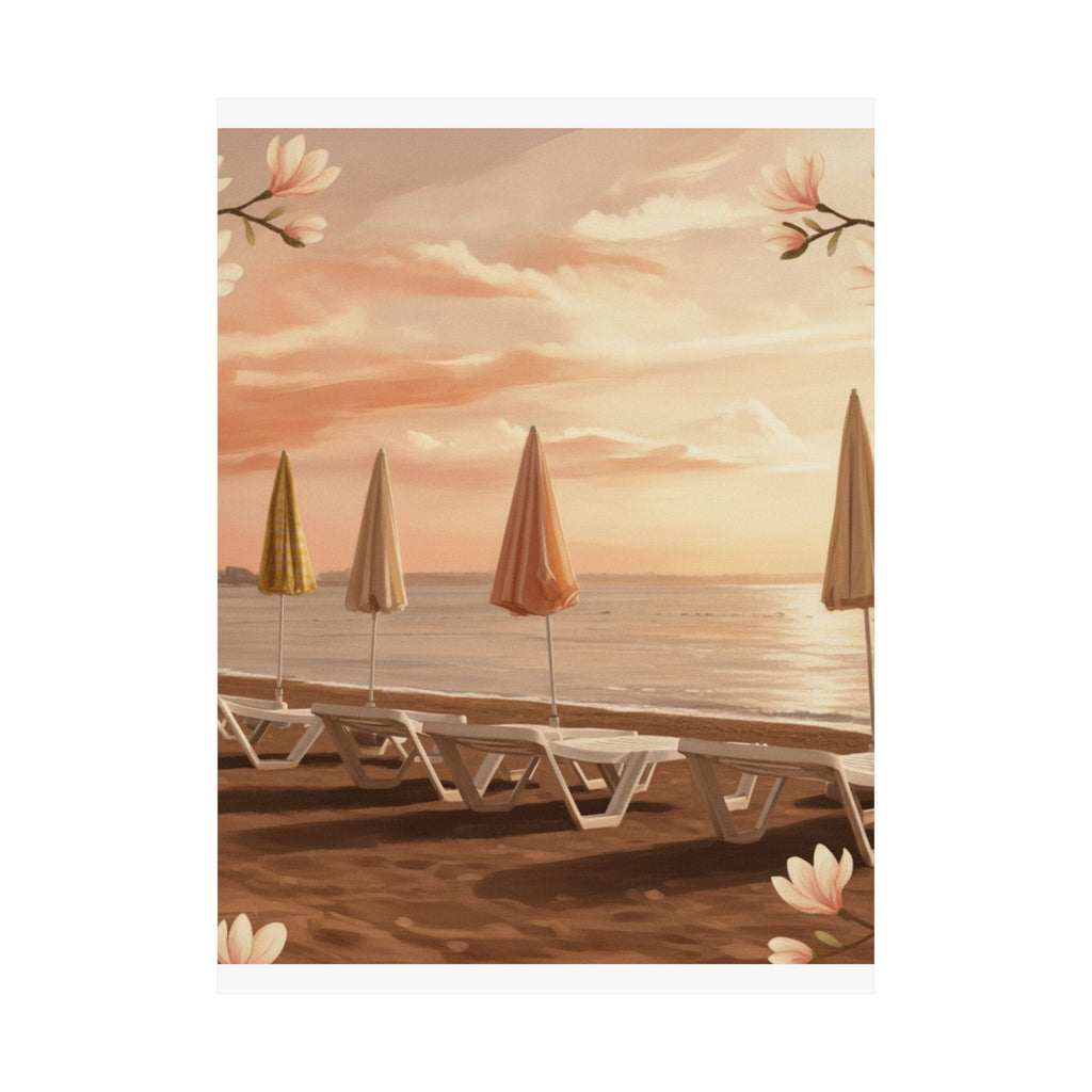 Southern Sunset — Umbrella — Matte Poster