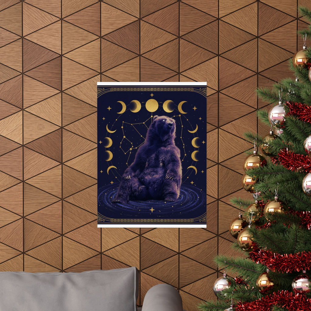 Celestial — Bear — Matte Poster