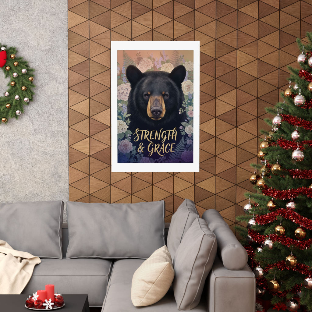Affirmation — Bear — Matte Poster