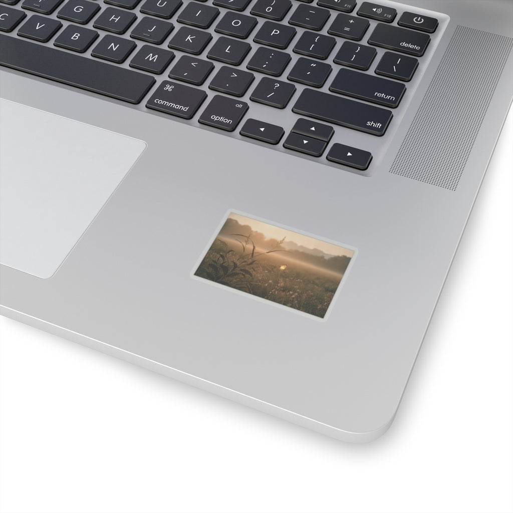 Scenic Nature — Tree Cricket (Matsumushi); Firefly (Hotaru), From The Picture Book Of Crawling C — Kiss-Cut Sticker