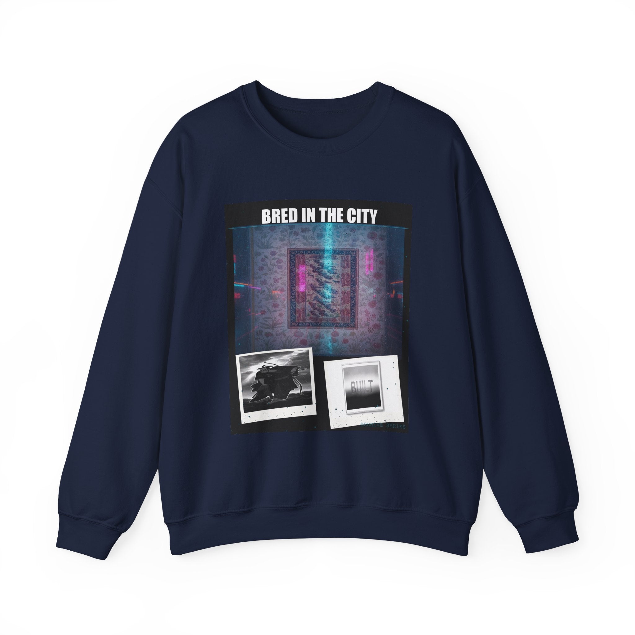 CITY NEVER SLEEPS crewneck sweatshirt — product view 5