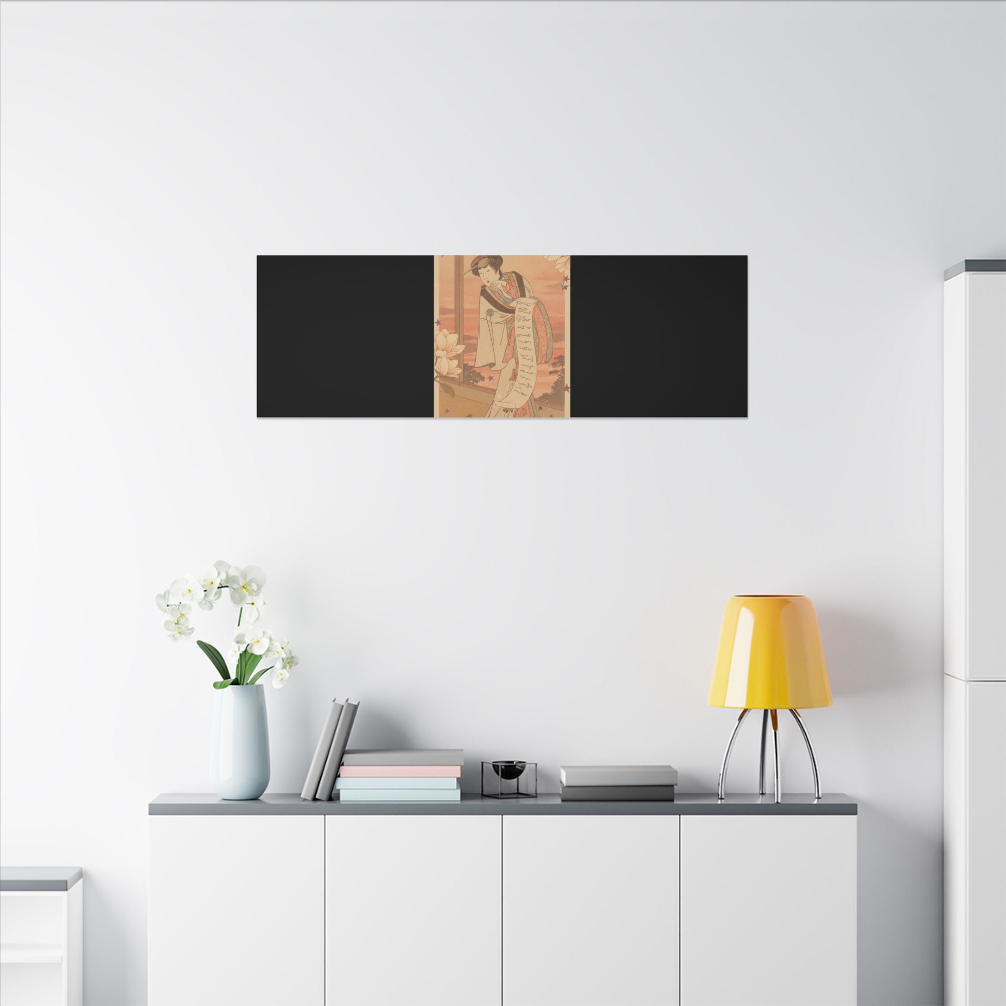 STREET CERTIFIED | The Second Yamashito Kinsaku As A Courtesan Standing In A Room — Matte Canvas