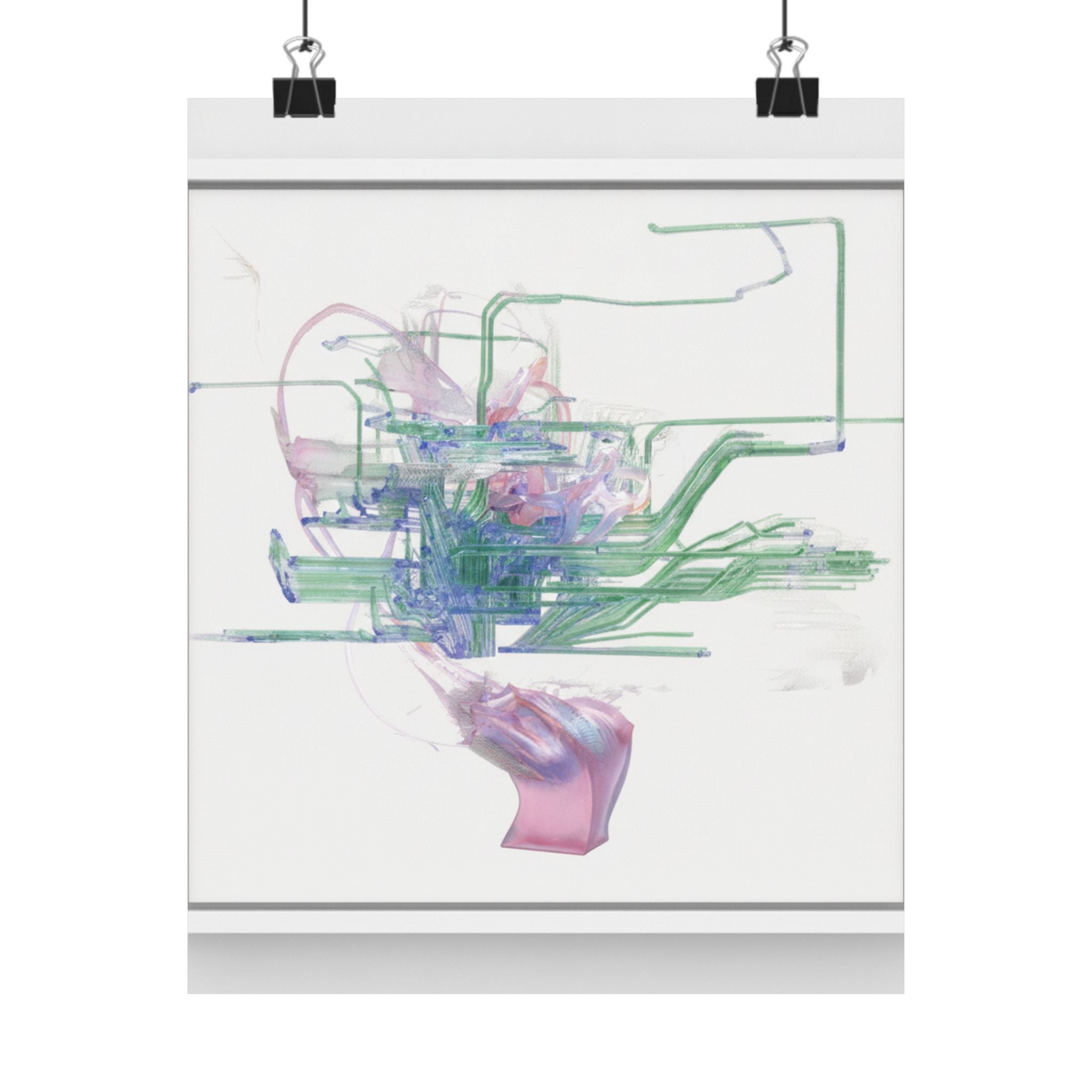 Watercolor — Abstract — Matte Poster
